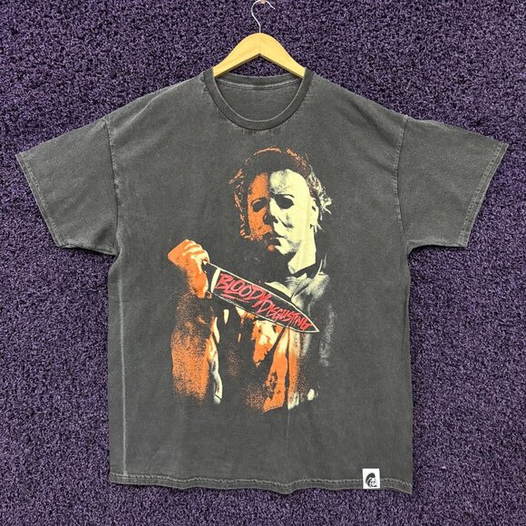 Bloody Disgusting x Halloween Michael Myers the Embodiment of Pure Evil Tee Size - Picture 1 of 4